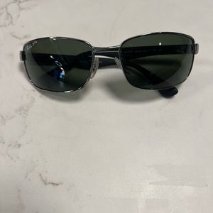 Ray-Ban RB3478 Polarized Polished Gunmetal sunglasses